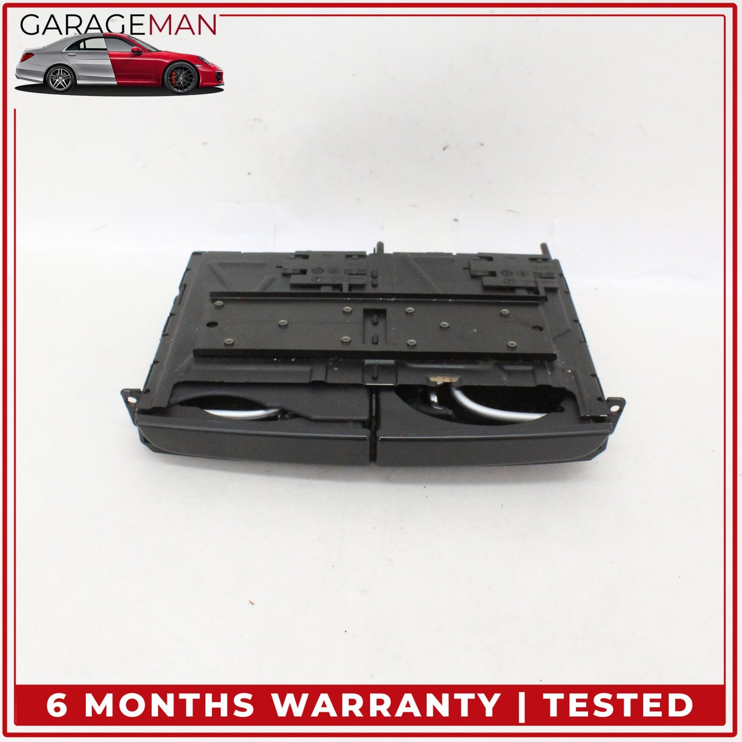 2003-2004 Mercedes R230 SL500 Center Console Dual Cup Holder 2306800250 OEM