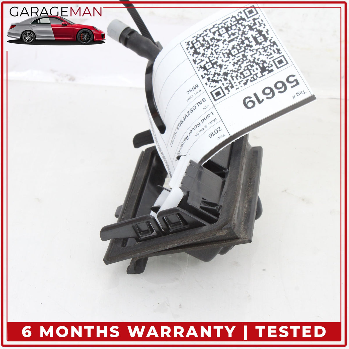 2016-2019 Land Rover Range Rover L405 Rear View Back Up Camera GK5213554BB OEM