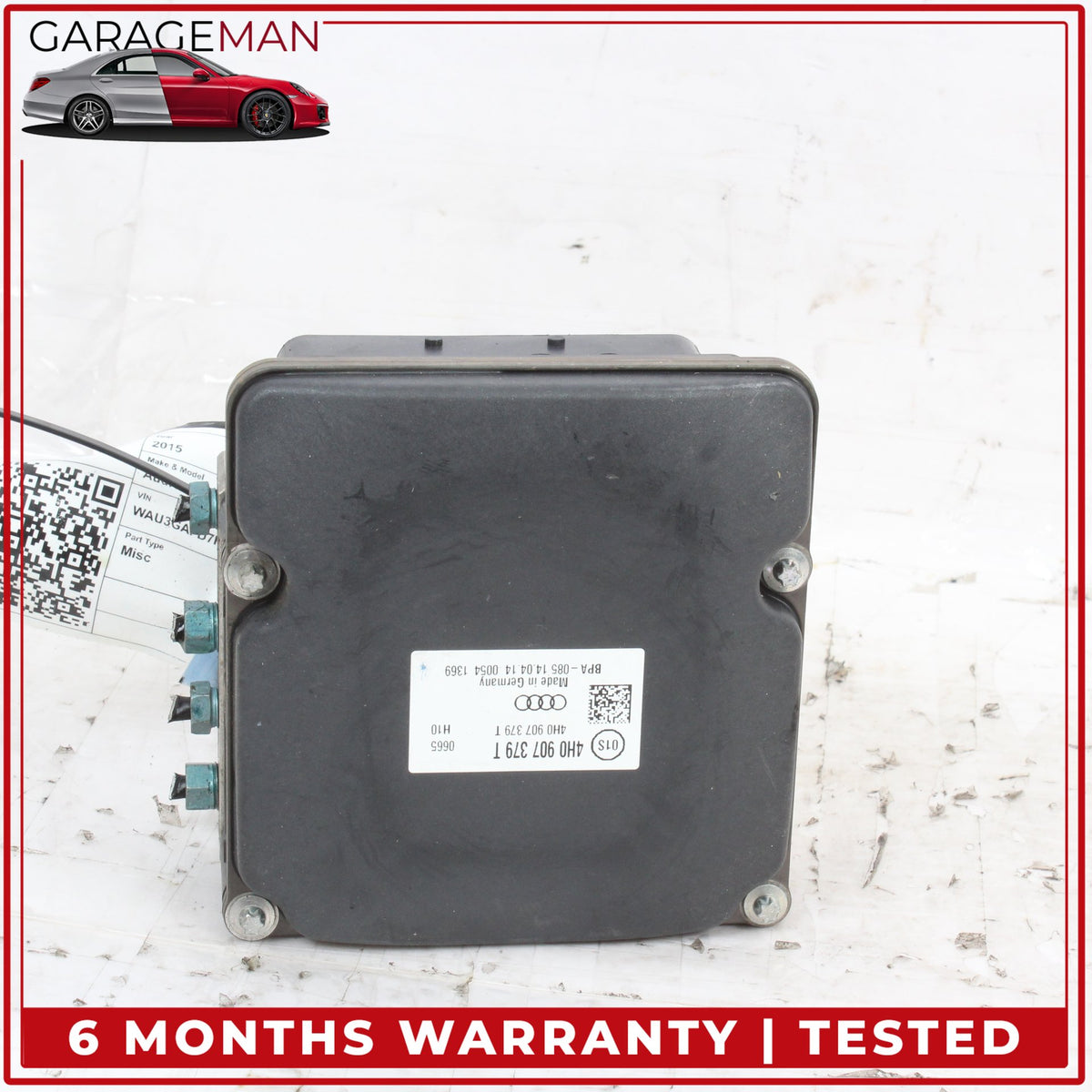 2011-2018 Audi A8 S8 ABS Anti Lock Brake Pump Module 4H0907379T OEM