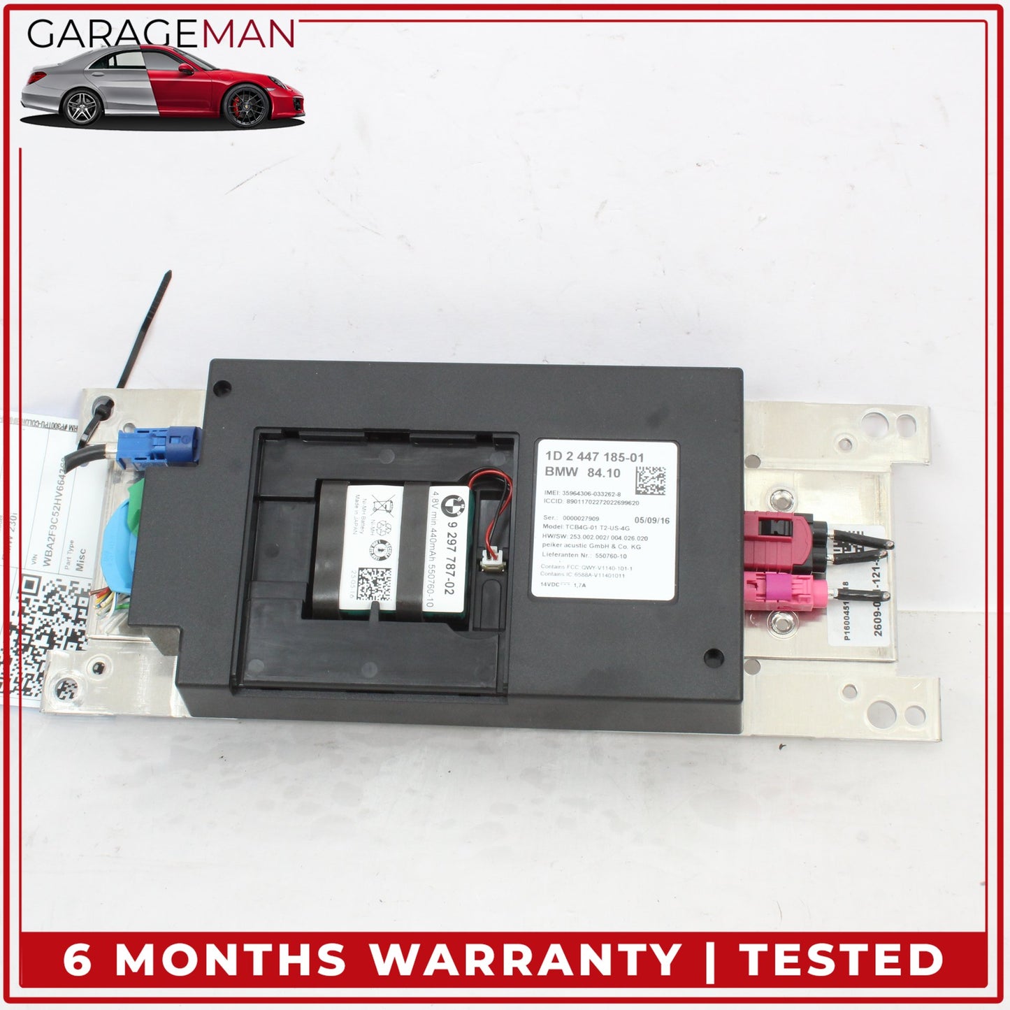 2014-2021 BMW 230i F22 Coupe Telematic Communication Control Module 2447185 OEM