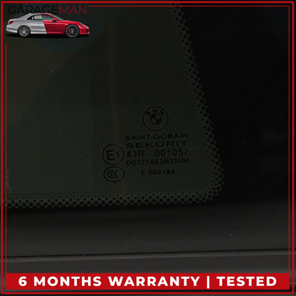 2014-2021 BMW M235i F22 Coupe Rear Right Passenger Side Quarter Window Glass OEM
