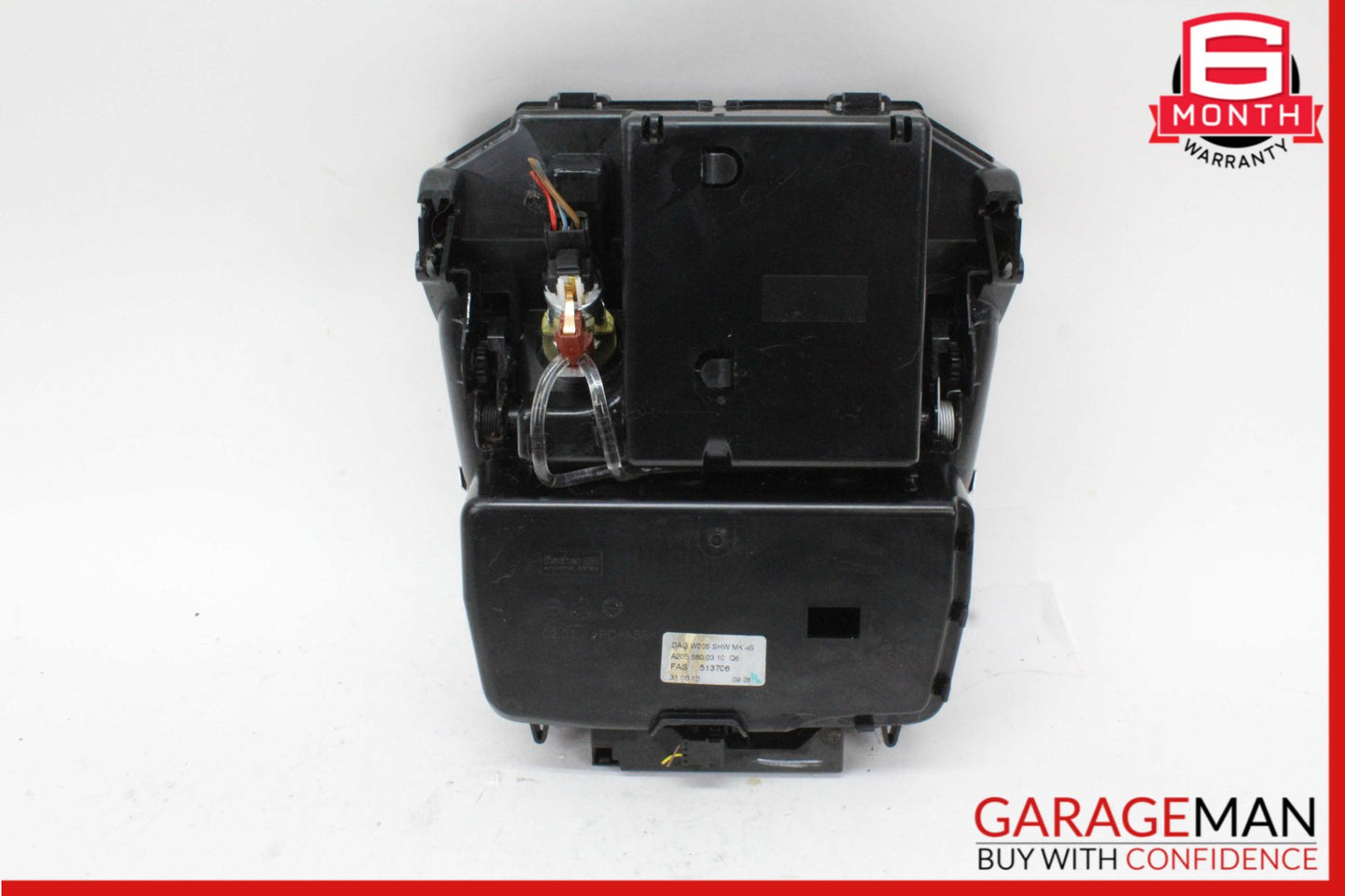 2015-2018 Mercedes-Benz C300 W205 Front Center Console Ashtray Compartment