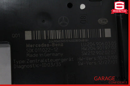 2012-2014 Mercedes W204 C250 C300 C350 Rear Fuse Relay Box Module 2049060305 OEM