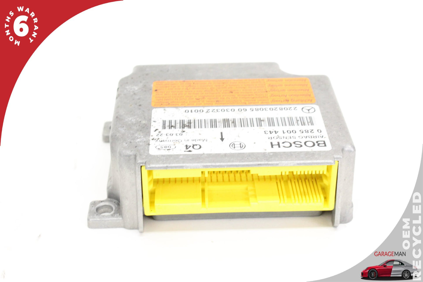2000-2006 Mercedes W220 S55 AMG Airbag Air Bag Sensor Module 2208203085 OEM