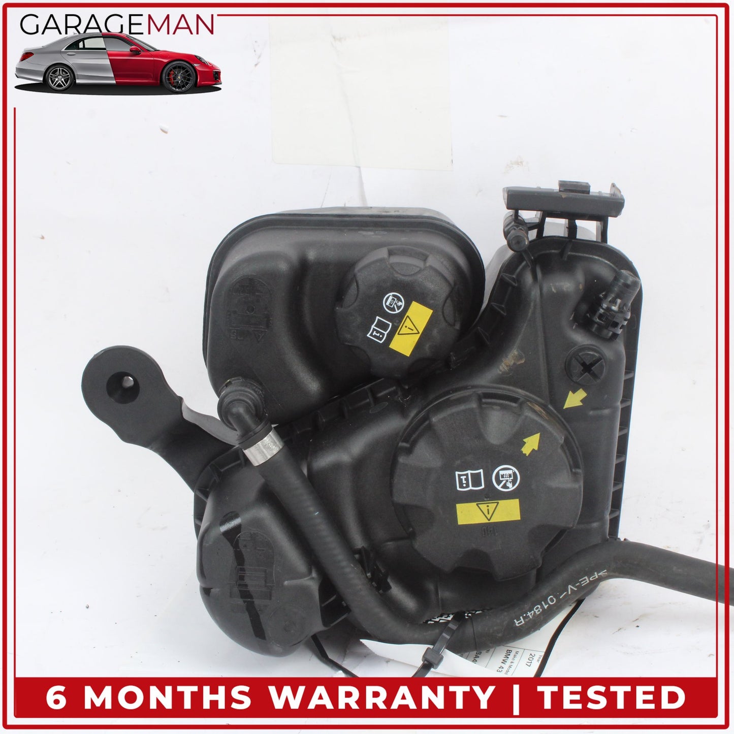 2017-2020 BMW 430i 440i F36 Radiator Coolant Overflow Reservoir Tank 8617045 OEM