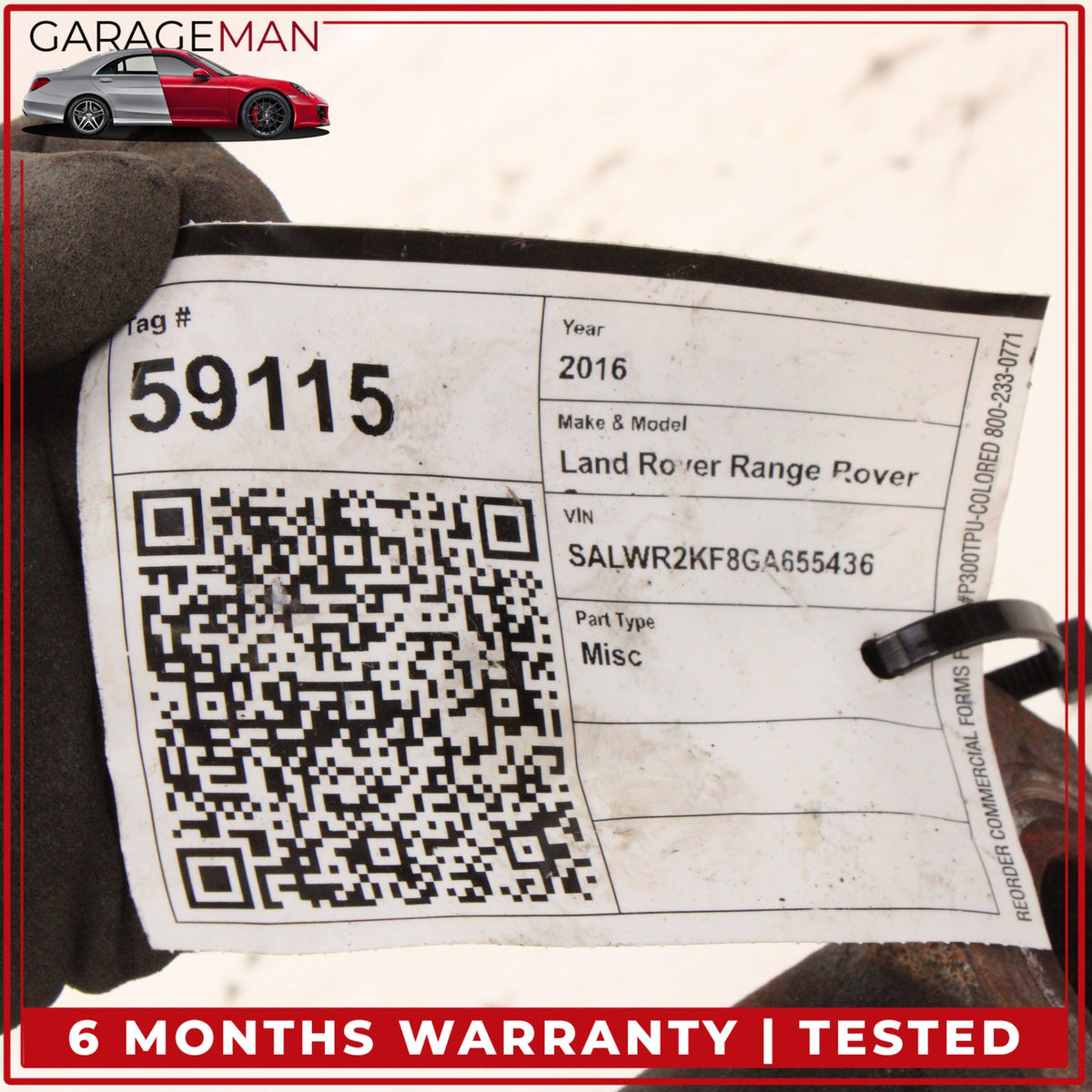 2016-2021 LR Range Rover Sport L494 L405 Left Exhaust Manifold FPLA9431AB OEM