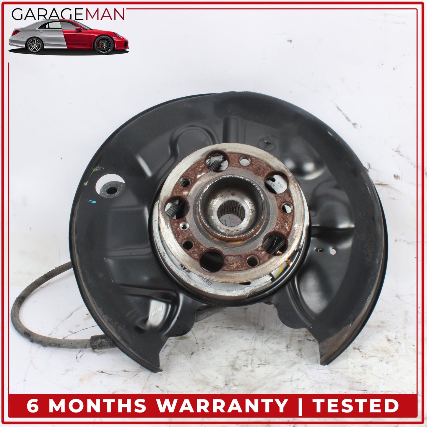 1997-2004 Mercedes R170 SLK230 Rear Left Side Spindle Knuckle Wheel Hub OEM