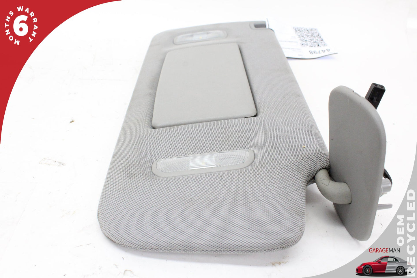 2014-2019 Chevrolet Silverado 1500 Front Right Side Sun Visor Gray 544908429 OEM