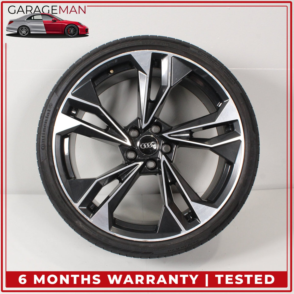2017-2024 Audi A5 S5 Front or Rear Wheel Rim w/ Continental Tire 9JX20H2ET34 OEM