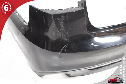 2012-2015 Audi A6 C7 Sedan Rear Bumper Cover Panel Black 4G0807521F OEM
