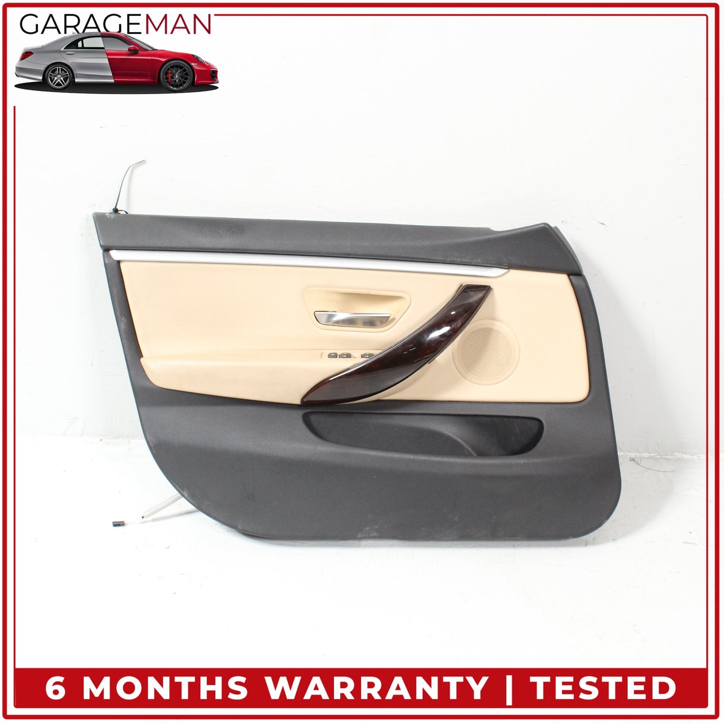 2015-2020 BMW 430i xDrive Gran Coupe Front Left Interior Door Trim Panel OEM