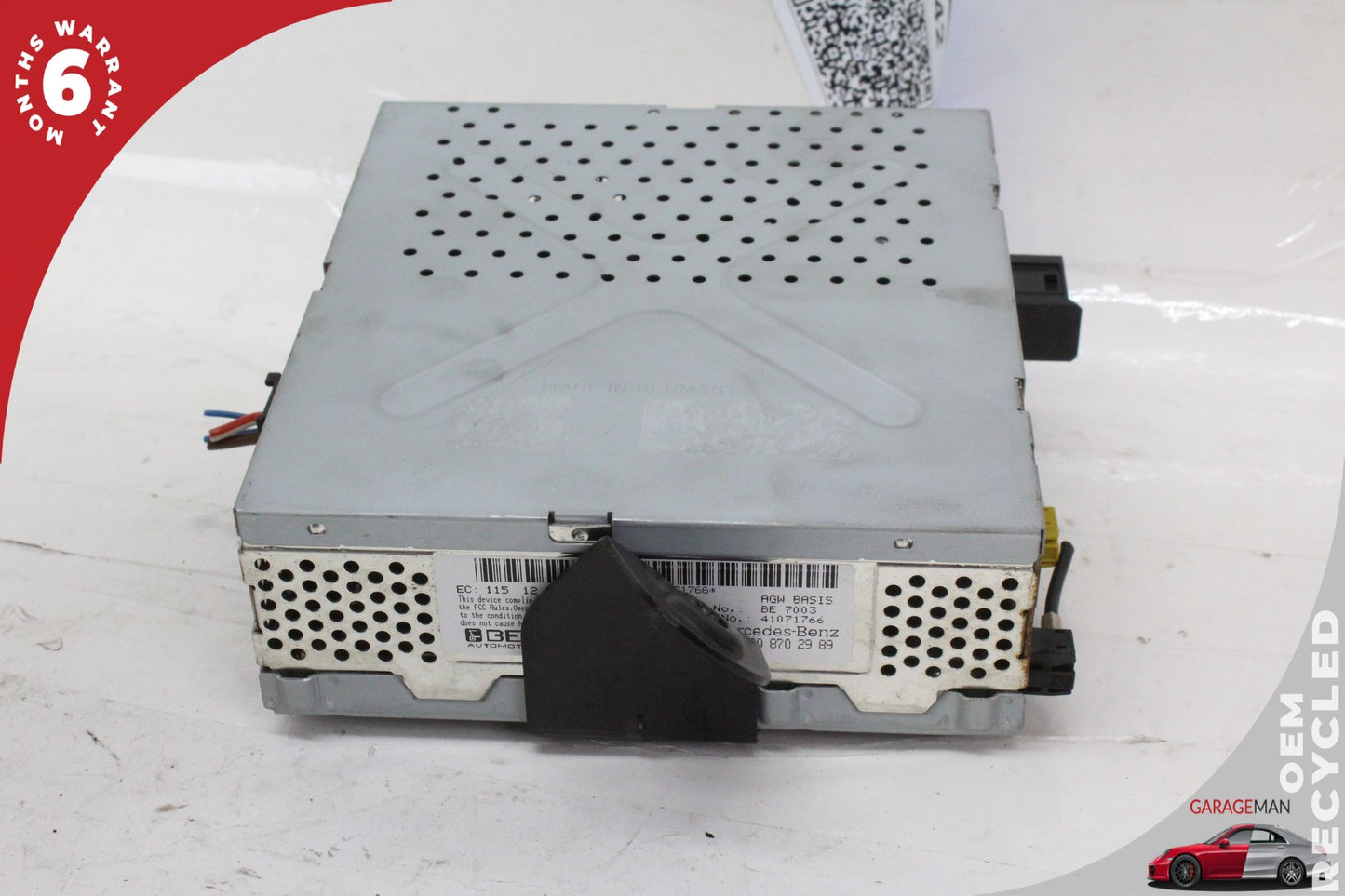 2004-2008 Mercedes R230 SL500 SL550 Audio Amplifier AMP Bose 2208702989 OEM