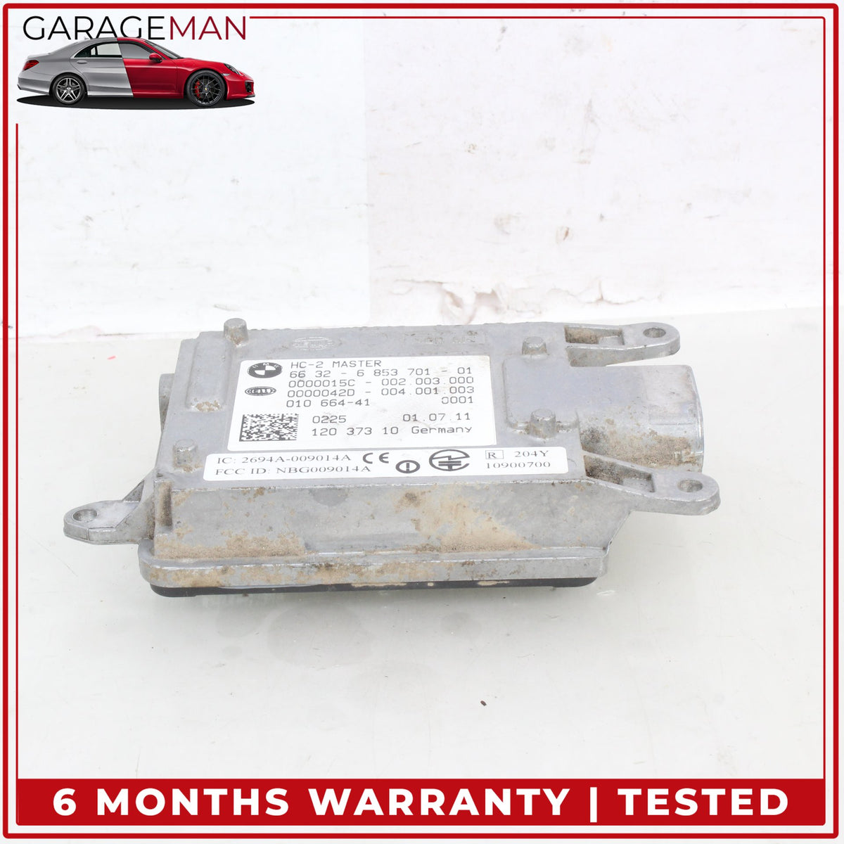 2012-2018 BMW 650i F13 Blind Spot Lane Change Radar Module (Set of 2) OEM