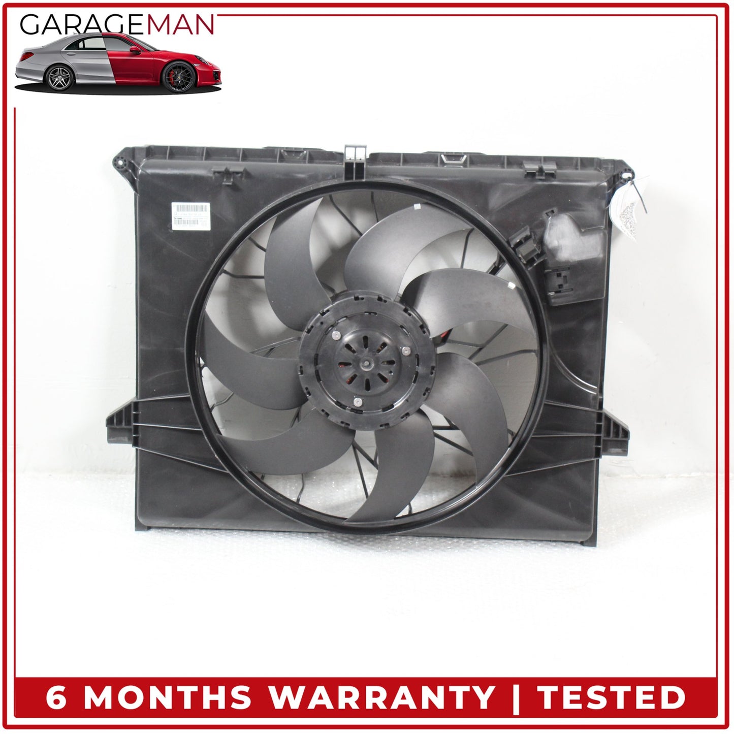2006-2013 Mercedes W164 ML350 Engine Radiator Cooling Fan Motor Assembly OEM