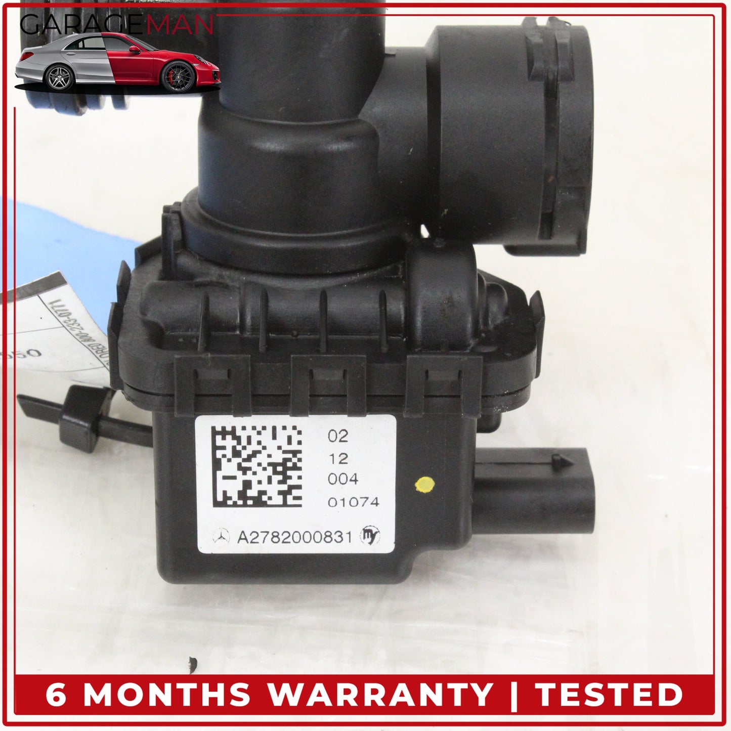 2012-2018 Mercedes W216 CL550 Engine Coolant Shut Off Heater Control Valve OEM
