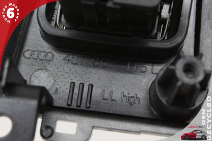 2010-2015 Audi Q7 Front Dash Instrument Cluster Trim Cover Panel w/ Switches OEM
