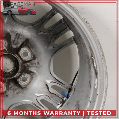 2010-2016 Porsche Panamera 970 10Jx19 ET61 Rear Wheel Rim Silver 97036216001 OEM