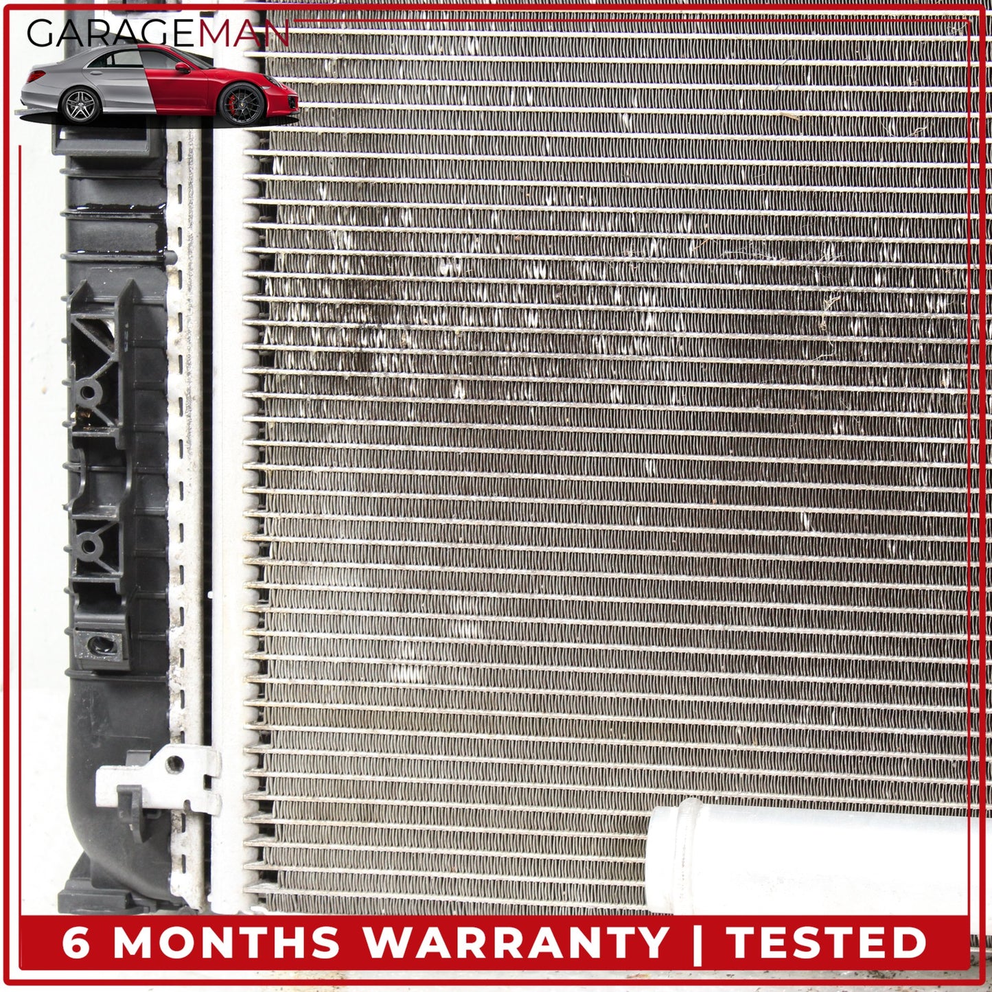 2006-2013 Mercedes W164 ML350 Engine Cooling Radiator A/C AC Air Condenser OEM