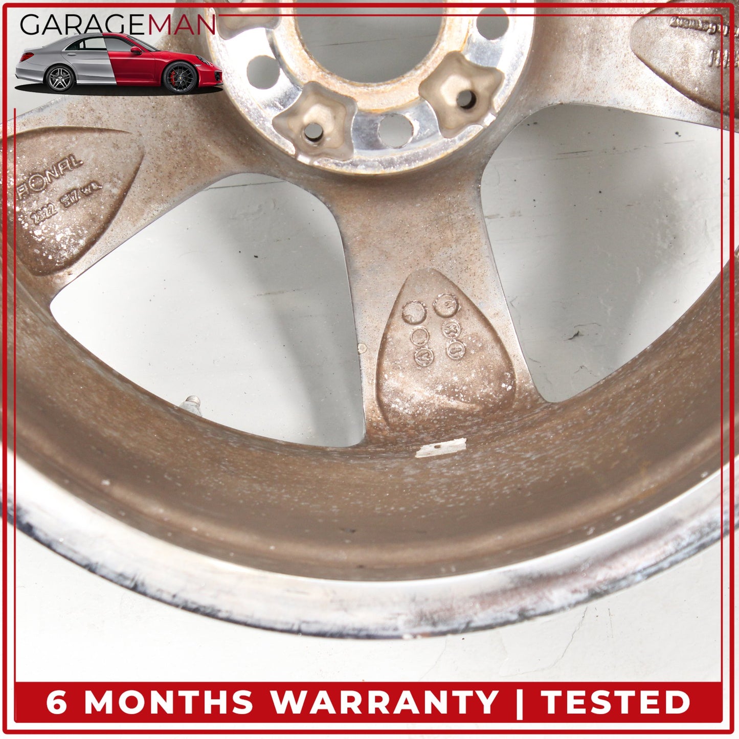 2012-2014 Mercedes W218 CLS550 CLS350 Rear 5 Spoke Wheel Rim 9.5JX18H2 ET48 OEM