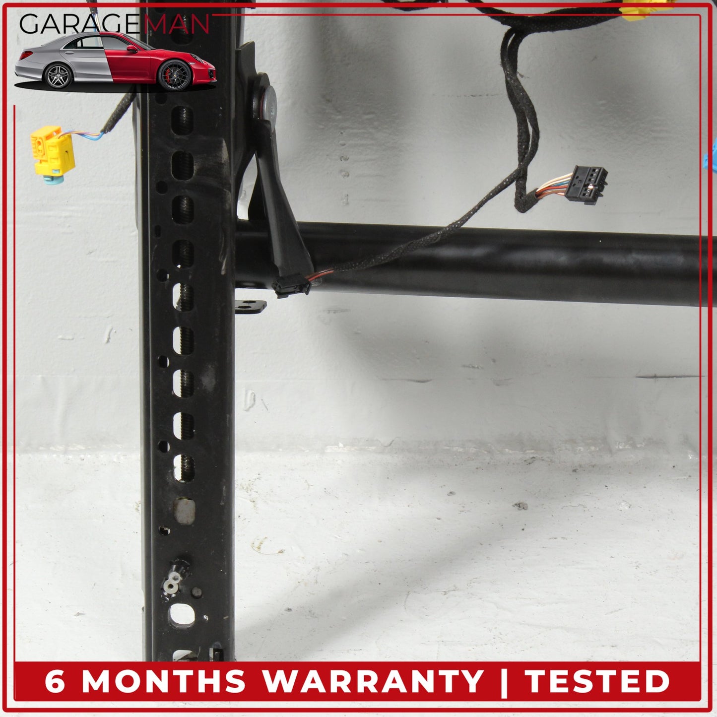 2015-2023 Mercedes W205 C300 Front Right Seat Rail Track Frame w/ Motors OEM
