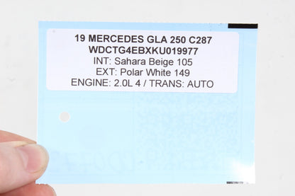 2014-2020 Mercedes-Benz GLA250 X156 Front Right Side Seat Assembly 2469105202
