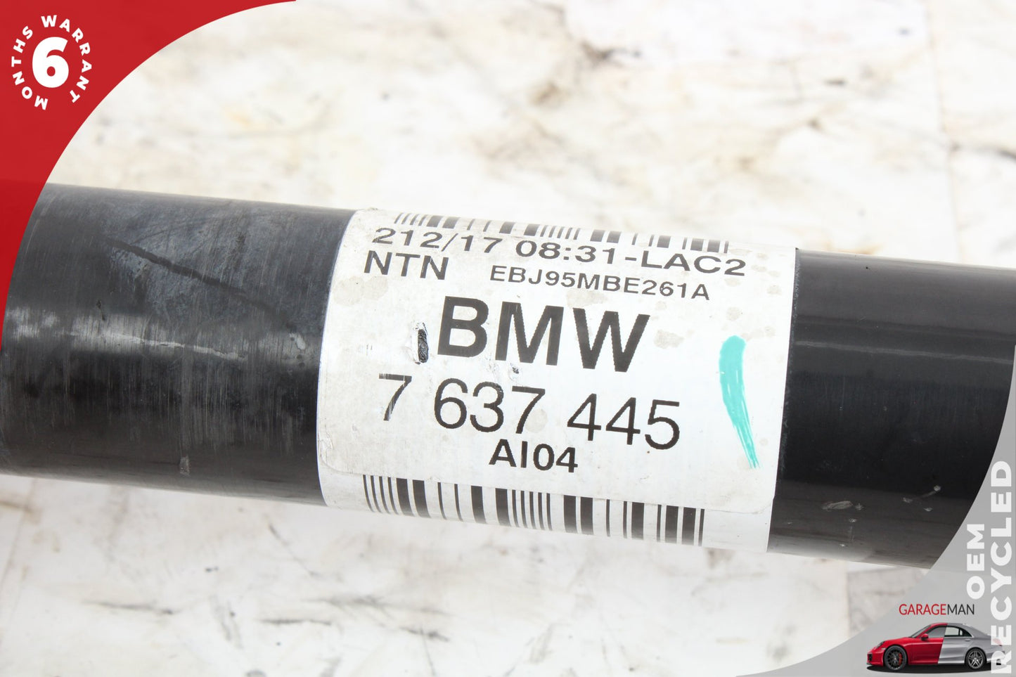 2012-2020 BMW 430i 428i F36 Rear Left Driver Side CV Axle Shaft 7637445 OEM