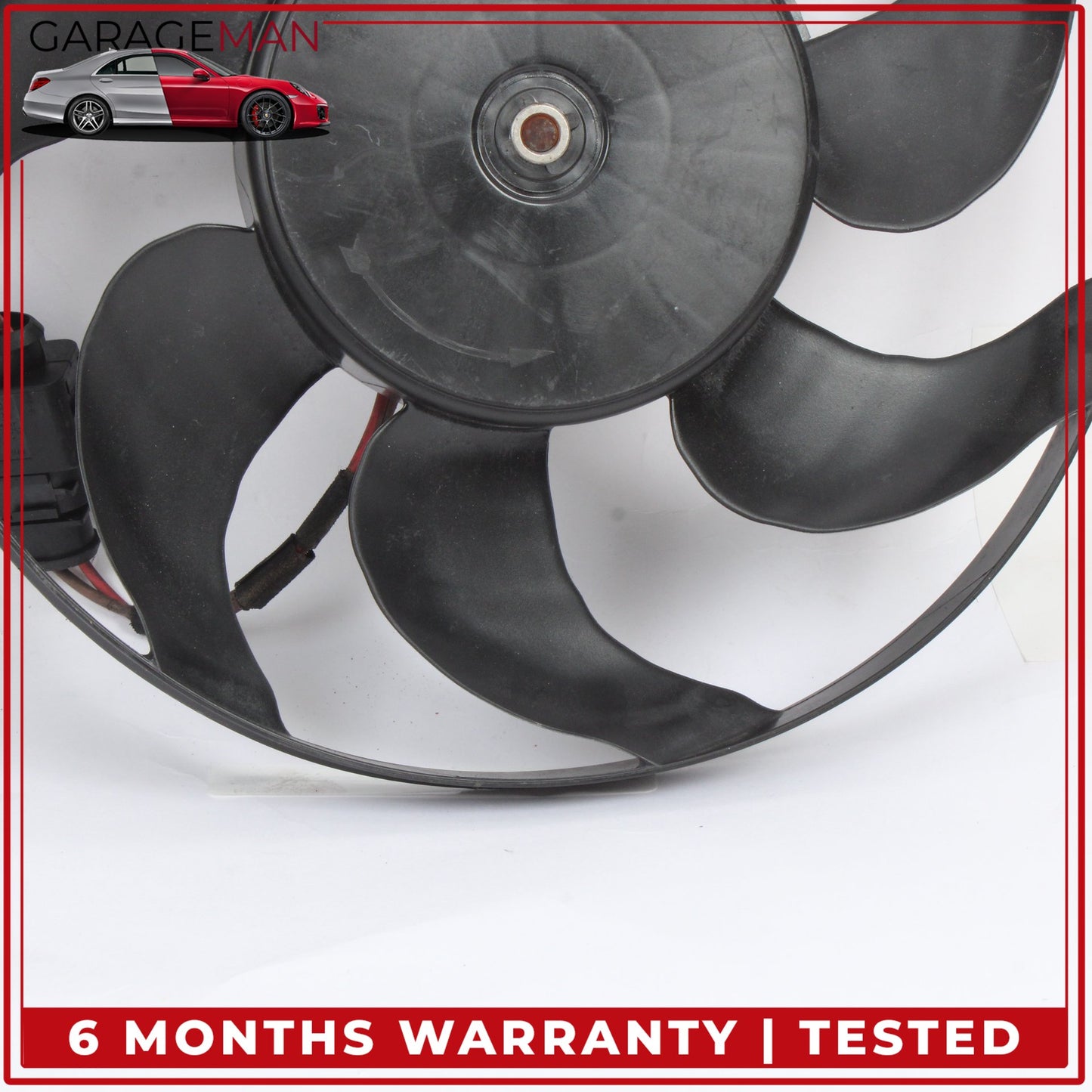 2008-2015 Audi TT Dual Radiator Motor Fan Blade Set of 2 1K0959455ET OEM