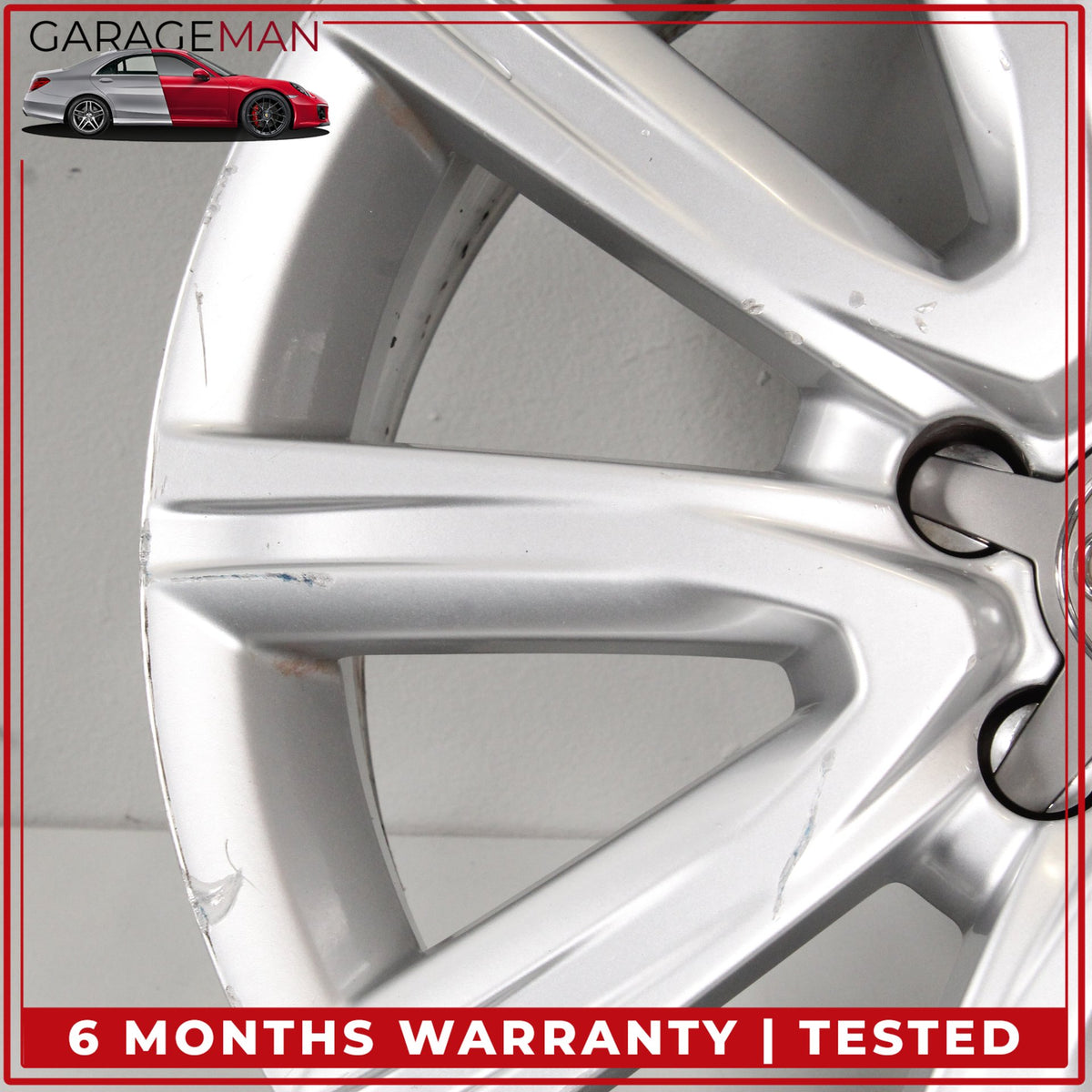 2012-2018 Audi A6 S6 Front or Rear Side Wheel Rim 8JX18H2 ET39 4G0601025BF OEM