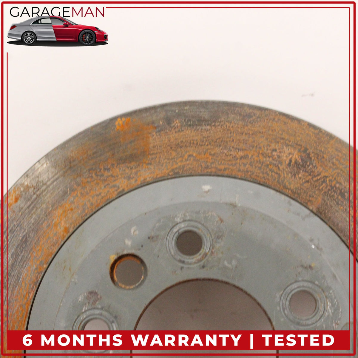 2003-2018 Porsche Cayenne 955 Rear Left and Right Side Brake Rotor Disc Set OEM