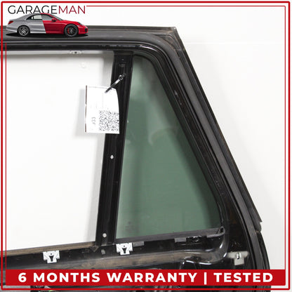 2007-2013 BMW X5 E70 Rear Right Side Door Shell Black w/ Window Regulator OEM