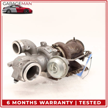 2014-2020 Mercedes W212 E400 M276 Right Turbocharger Turbo Charger Manifold OEM