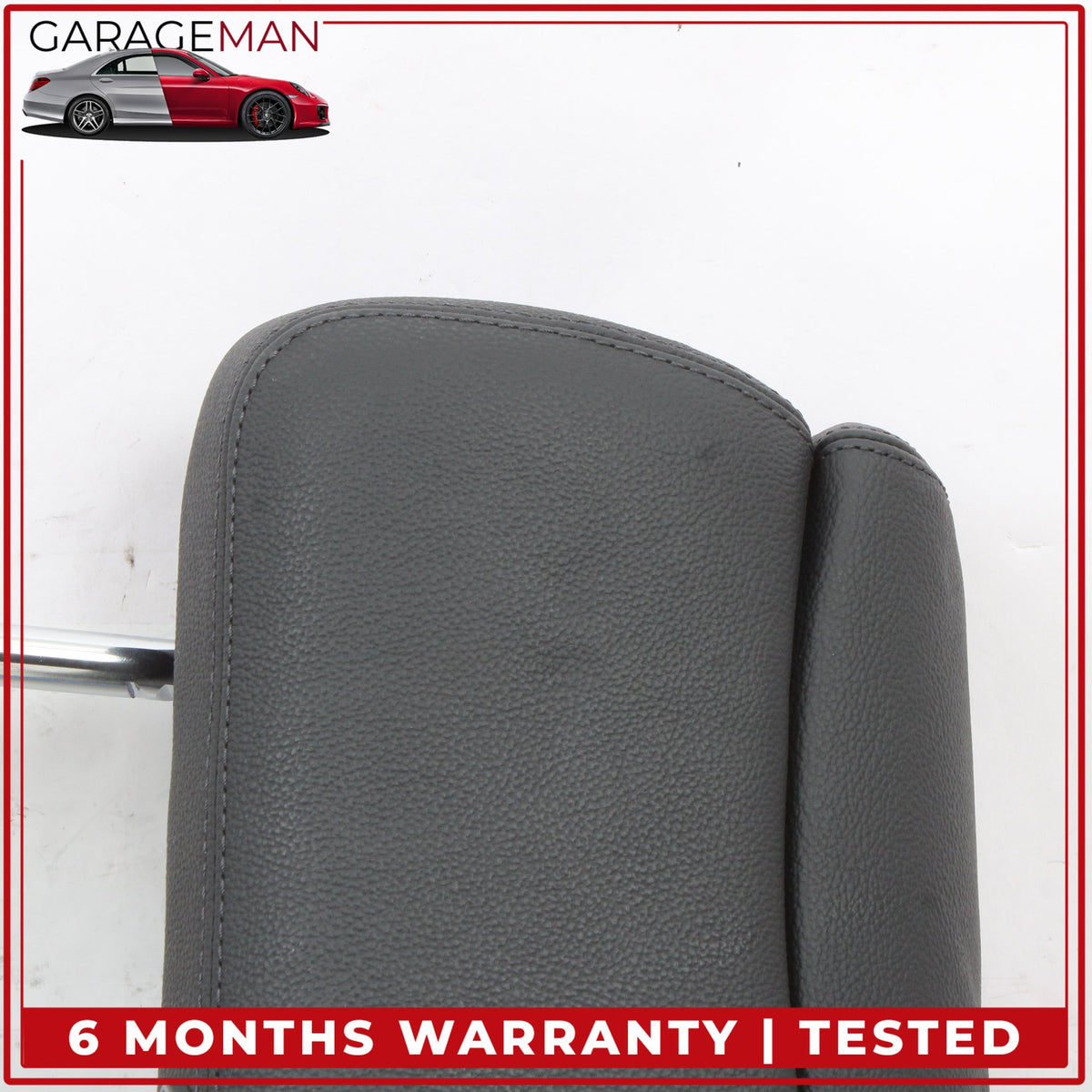 2011-2018 Audi A8 S8 Rear Left and Right Side Seat Headrest Set Black OEM