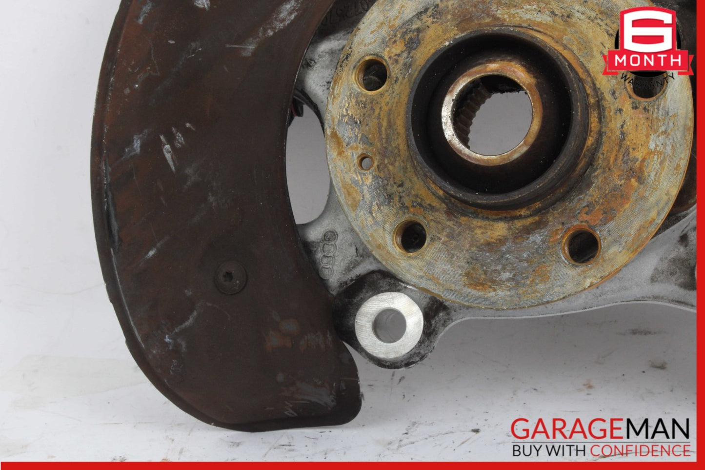2009-2018 Audi A6 C7 Sedan Front Left Spindle Knuckle Wheel Hub 4G0407241
