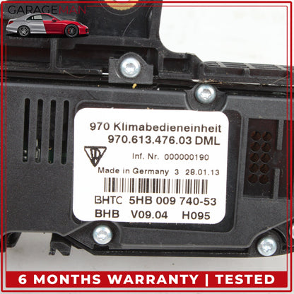 2010-2013 Porsche Panamera 970 Center Console Multi Function Control Switch OEM
