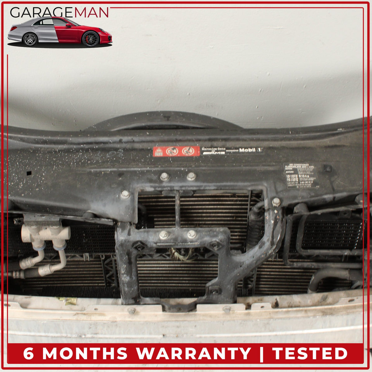 2007-2009 Mercedes W221 S550 S600 Front Radiator Core Support Assembly OEM