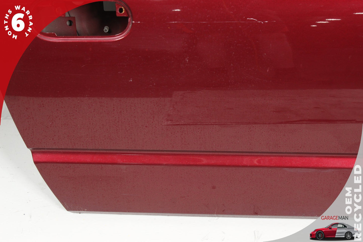 2002-2005 Ford Thunderbird Front Right Side Door Shell Red 1W6Z7620124AA OEM