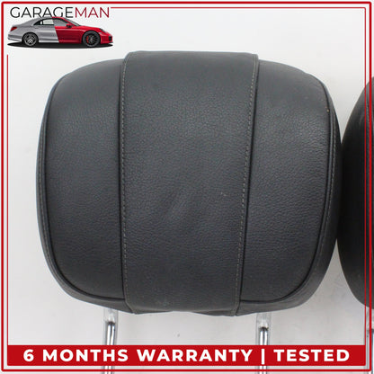 2014-2017 Mercedes W222 S550e Front Left and Right Side Seat Headrest Black OEM