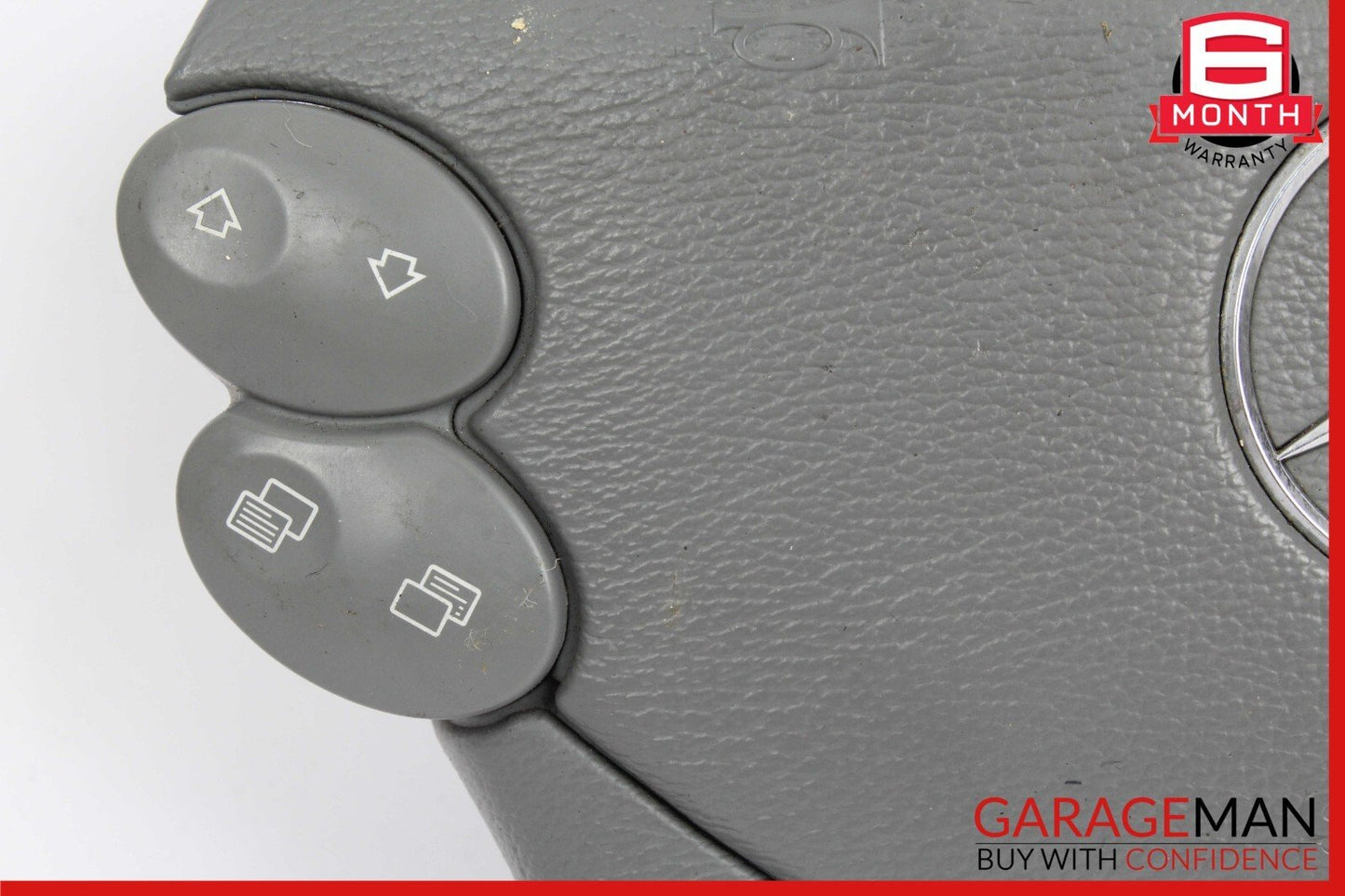 03-12 Mercedes R230 SL550 G55 AMG Steering Wheel Airbag Air Bag Grey OEM