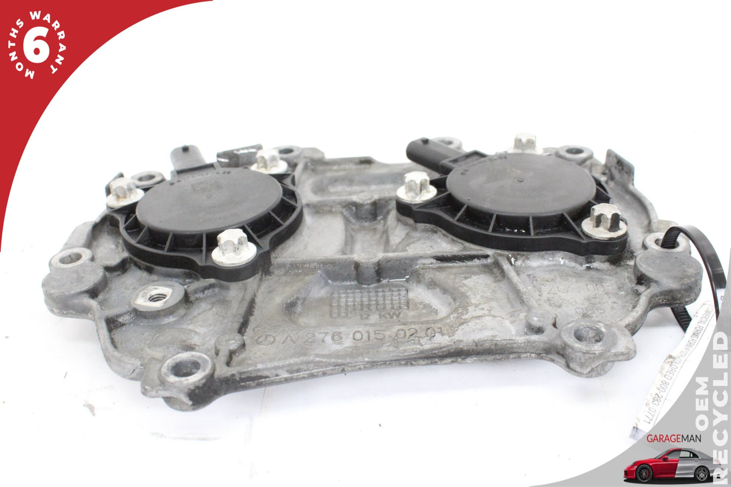 2012-2018 Mercedes W221 S550 Front Engine Timing Chain Cover Plate OEM