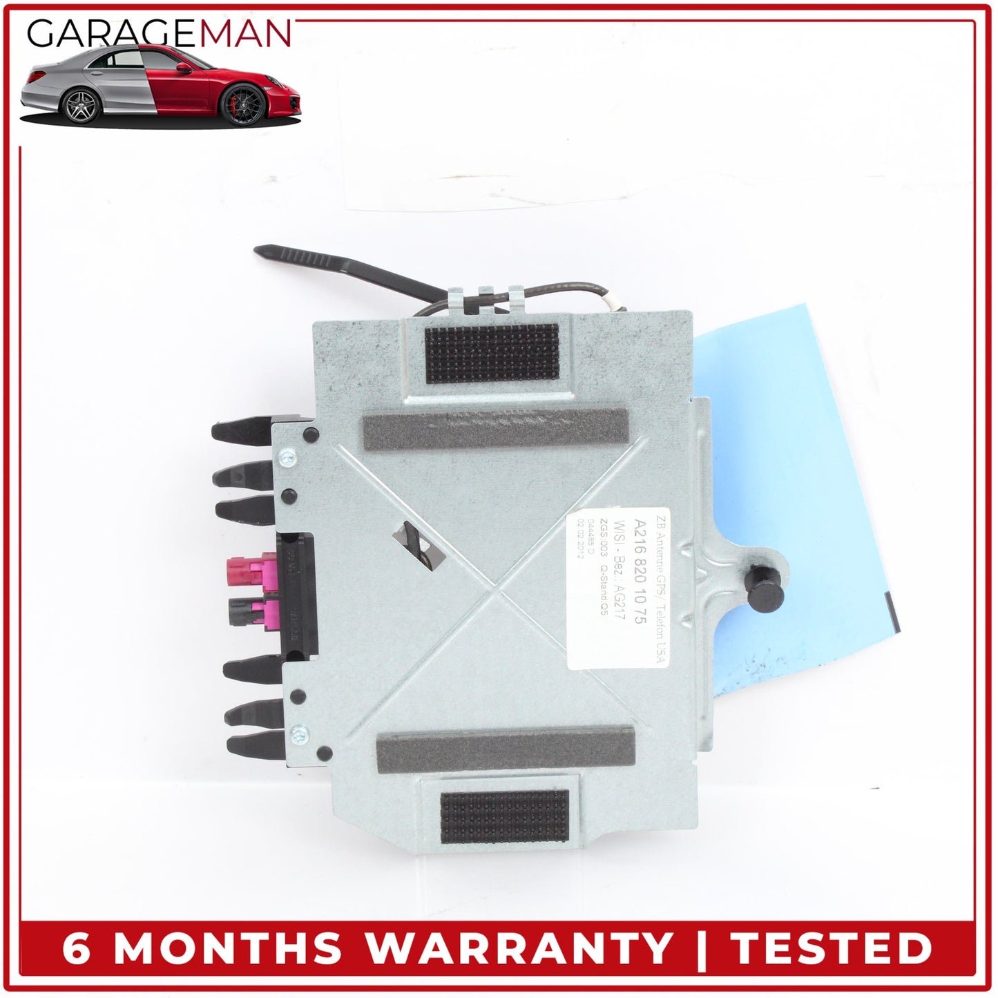 2007-2014 Mercedes-Benz CL550 W216 Coupe Telephone Phone Antenna Control Module Unit 2168201075 OEM