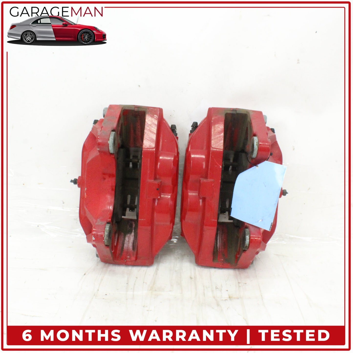 2016-2024 Infiniti Q50 Q60 Front Left and Right Side Brake Caliper Red Sport OEM