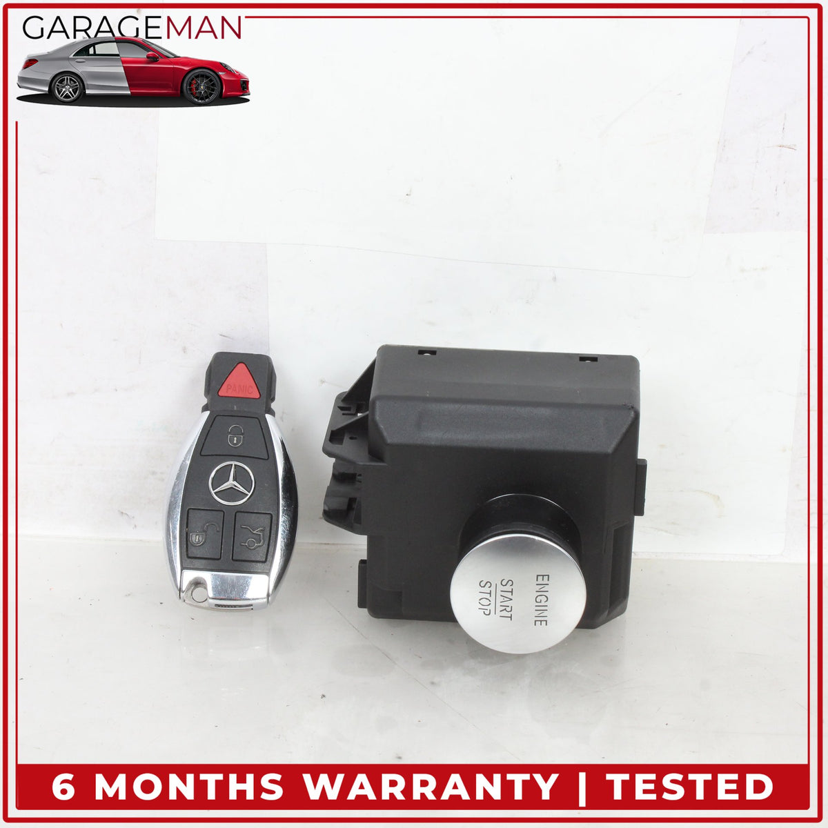 2014-2020 Mercedes X156 GLA250 Ignition Switch Module w/ Key Fob 2469057503 OEM