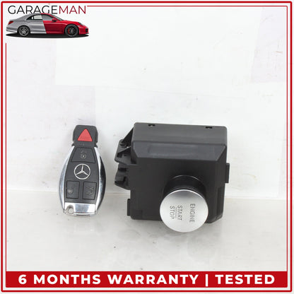 2014-2020 Mercedes X156 GLA250 Ignition Switch Module w/ Key Fob 2469057503 OEM