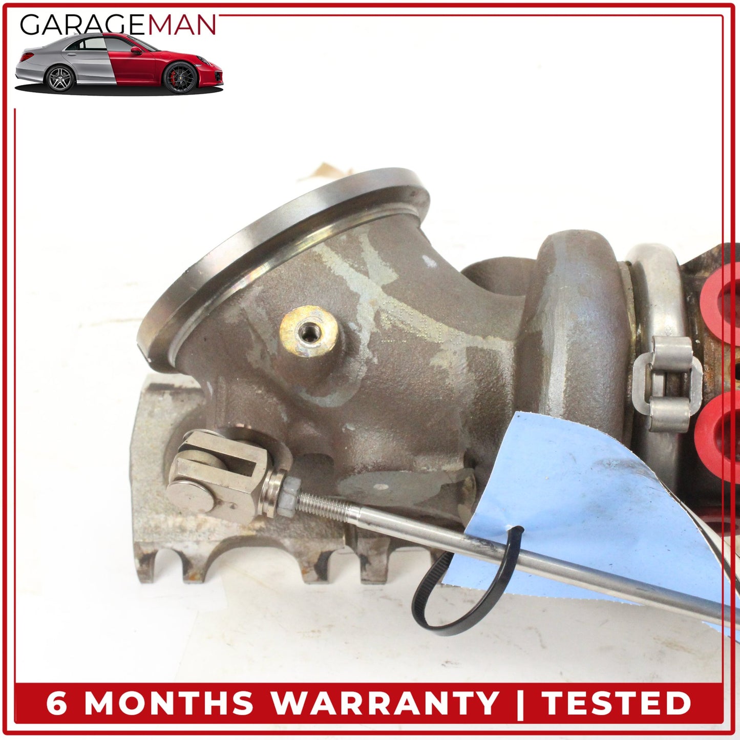 2014-2020 Mercedes W213 E400 M276 Left Turbocharger Turbo Charger Manifold OEM
