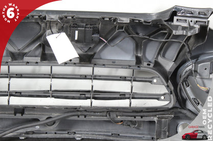 2011-2014 Porsche Cayenne 958 Front Bumper Cover Assembly Black OEM