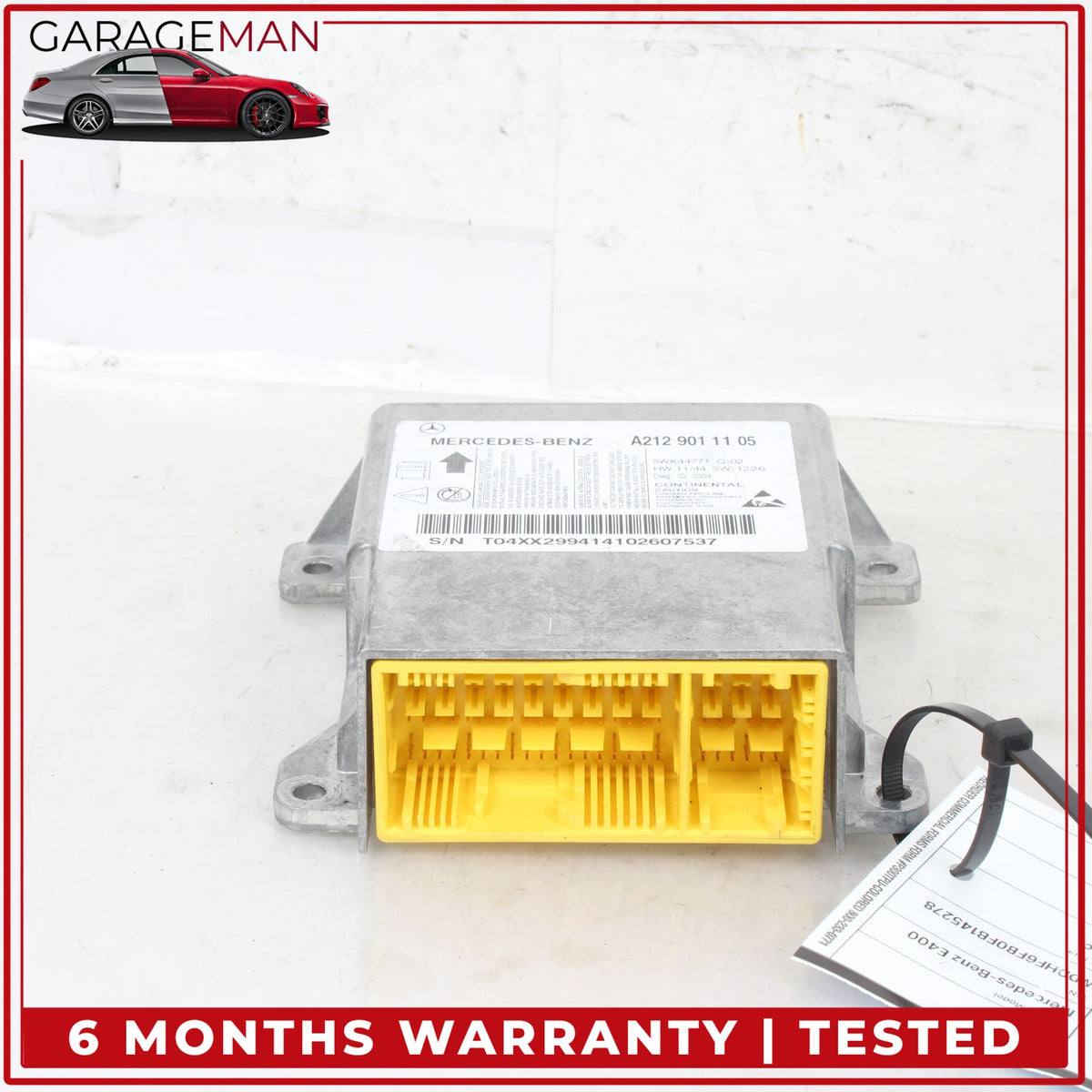 2014-2016 Mercedes W212 E400 E350 Sedan Airbag Sensor Module 2129011105 OEM
