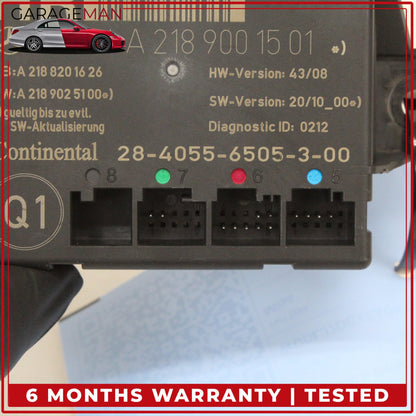 2008-2018 Mercedes-Benz CLS550 W218 Sedan Rear Right Passenger Side Door Control Module 2189001501 OEM