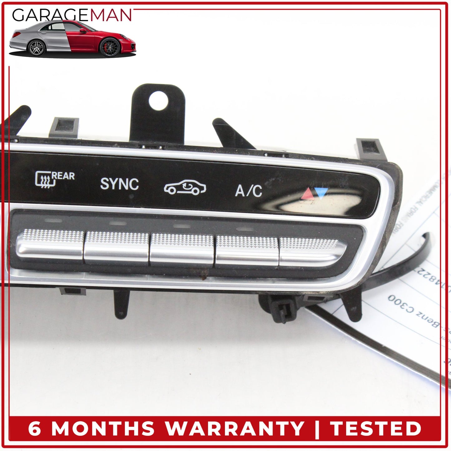 2015-2020 Mercedes W205 C300 A/C Heater Climate Control Switch 2059054706 OEM