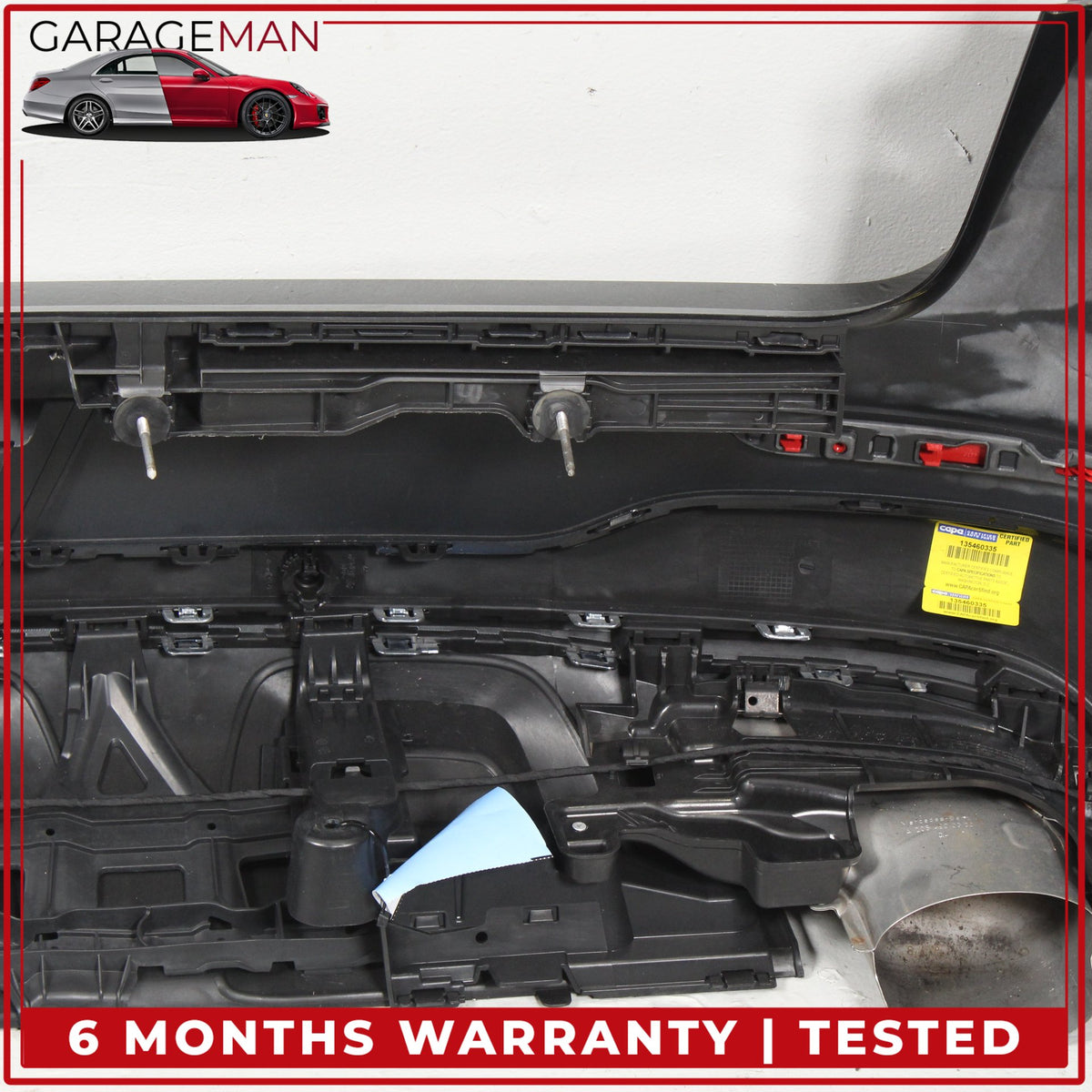 2016-2018 Mercedes-Benz GLC300 Rear Bumper Cover Assembly 2538852201 Black OEM