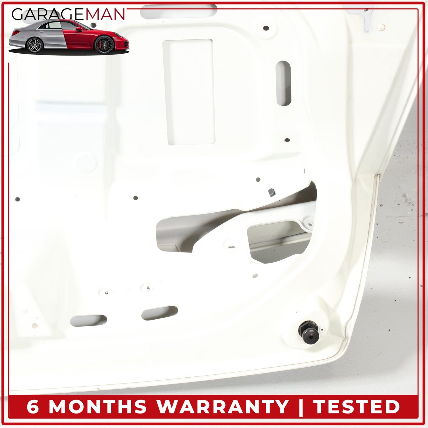 2008-2019 Maserati GranTurismo Coupe Trunk Lid Panel Assembly White 80085700 OEM